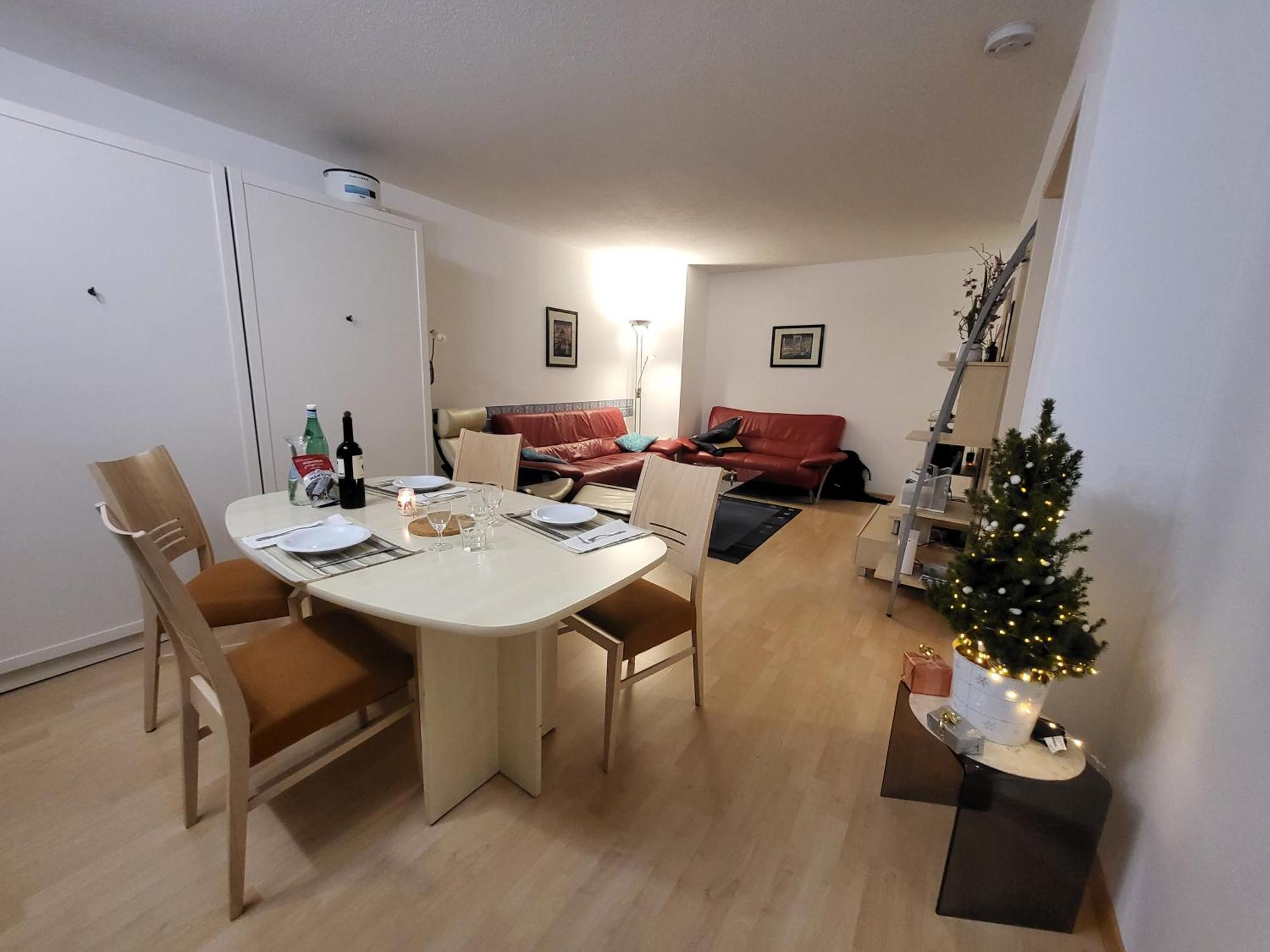 Quellenhof D04 Apartman Davos Kültér fotó