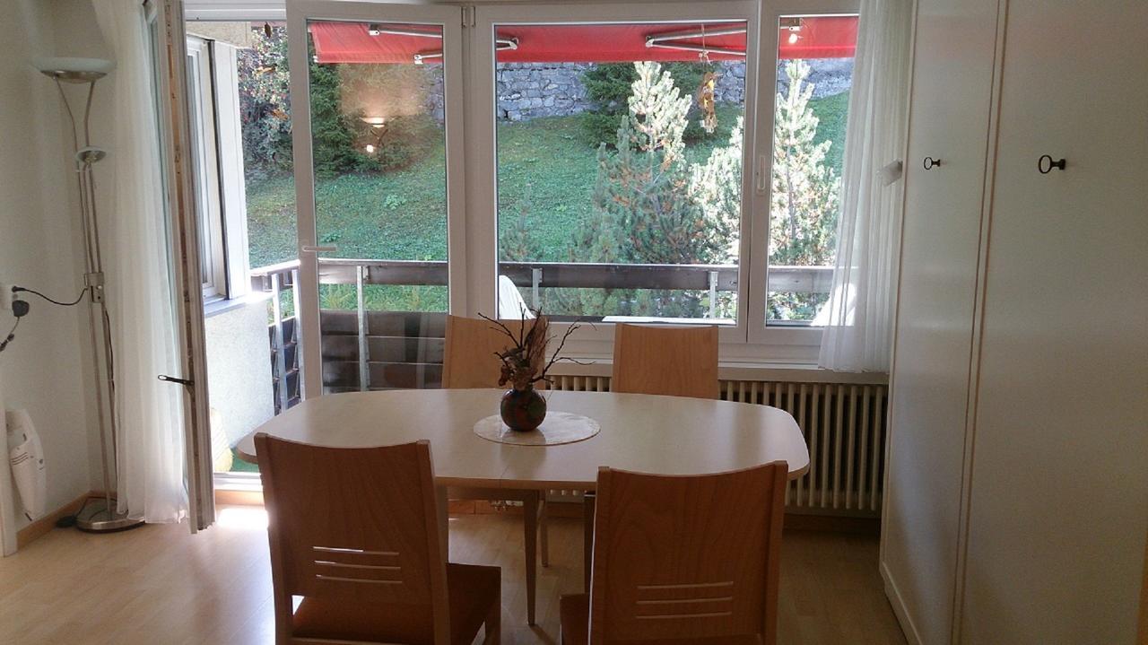 Quellenhof D04 Apartman Davos Kültér fotó
