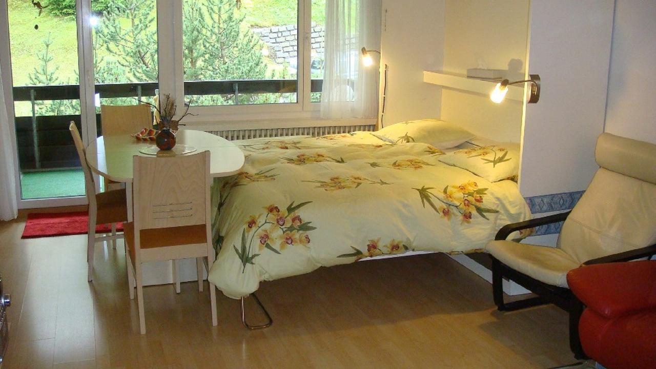 Quellenhof D04 Apartman Davos Kültér fotó